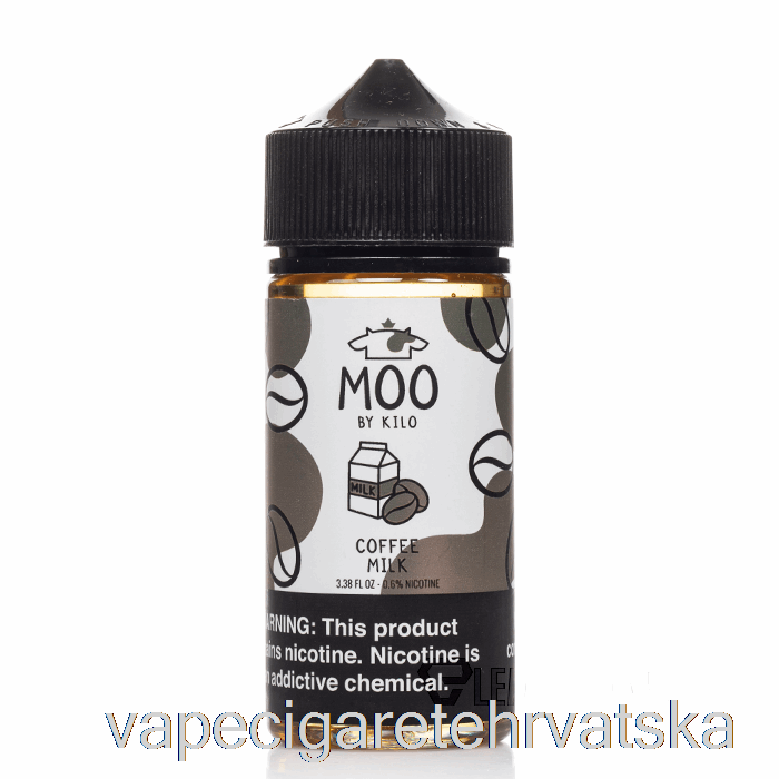 Vape Hrvatska Kava Mlijeko - Moo E-tekućine - 100ml 0mg